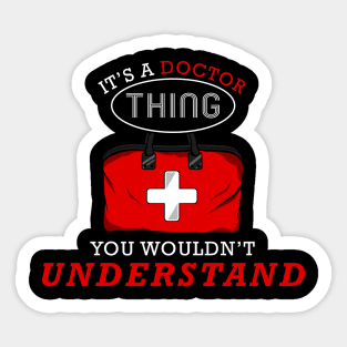 Doctor Matters Sticker